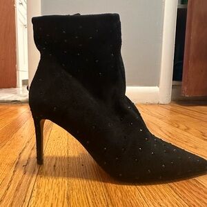 NIB Jessica Simpson Suede Jeweled Boots